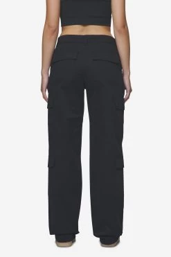 Lia Wide Cargo Pants Black -Pegador® PGDR Next Wave E COMMERCE WMNS PANTS DAY 24639