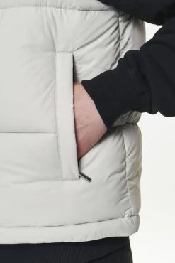 Landin Puffer Vest Ash Grey -Pegador® PGDR OUTERWEAR MENS6046