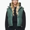 Angel Puffer Vest Garden Green