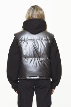 Angel Puffer Vest Dark Chrome -Pegador® PGDR OUTERWEAR WMNS5490