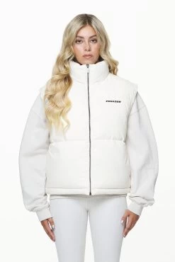Priory Puffer Vest Bone White -Pegador® PGDR OUTERWEAR WMNS5687