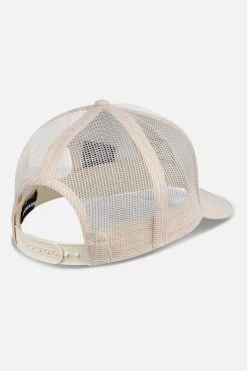 P Logo Baseball Trucker Cap White Desert Sand -Pegador® PLOGOBASEBALLTRUCKERCAPWHITEDESERTSAND3