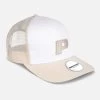 P Logo Baseball Trucker Cap White Desert Sand 1 P Logo Baseball Trucker Cap White Desert Sand -Pegador® PLogoBaseballTruckerCapWhiteDesertSand1 787897b9 c26c 4c4f 9d9f 516738ab7c1e