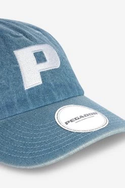 P Logo Denim Cap Baby Blue -Pegador® PLogoDenimCapBabyBlue4