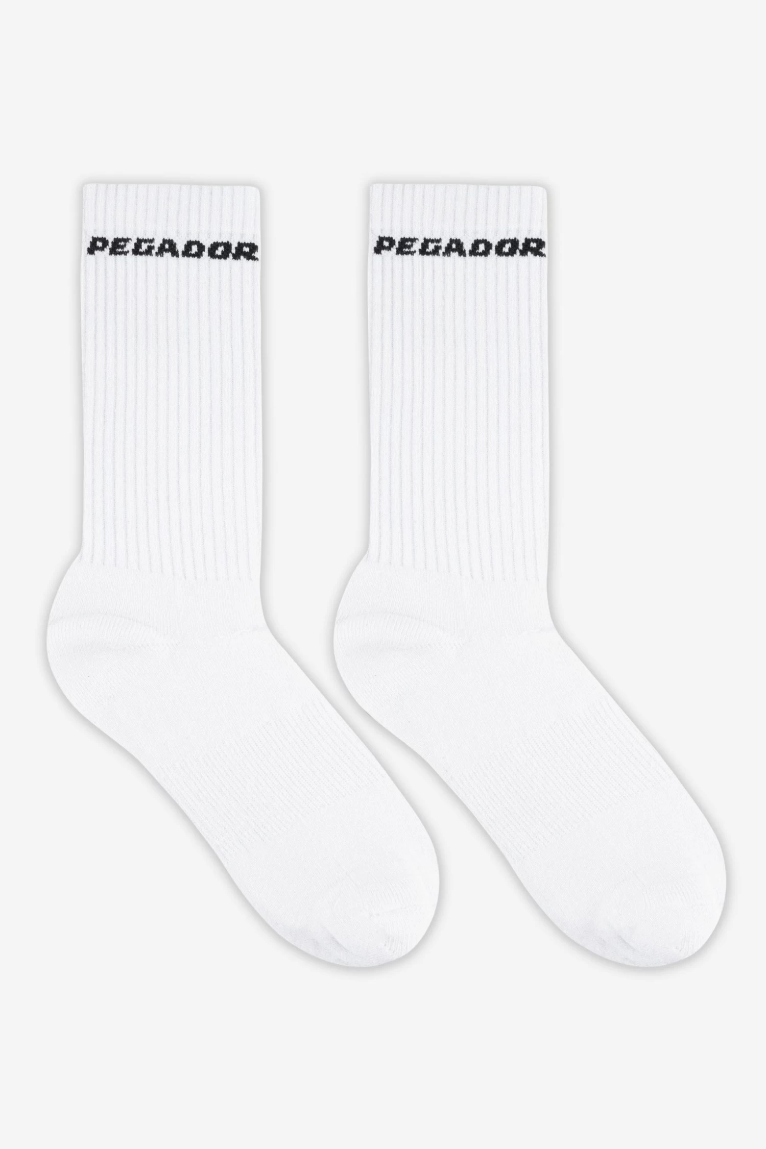 Side Logo Socks White Black 3 Side Logo Socks White Black
