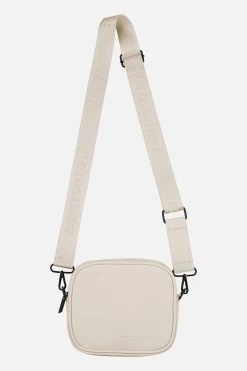 Skibo Logo Faux Leather Shoulder Strap Bag Desert Sand -Pegador® SKIBOLOGOFAUXLEATHERSHOULDERSTRAPBAGDESERTSAND1