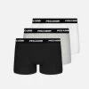 Tatun Boxershorts 3 Pack Black Grey Melange White -Pegador® TatunBoxershorts3PackWhiteGreyMelange