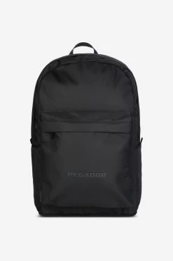 Ventnor Logo Nylon Backpack Black -Pegador® VENTNORLOGONYLONBACKPACK2