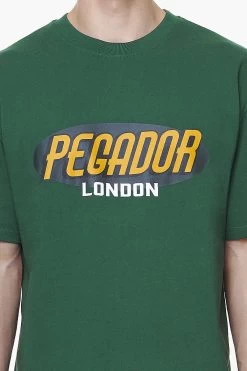 County Oversized Tee Vintage Washed British Green -Pegador® dPGDR BUILD TO LAST E COMMERCE MENS7788 1