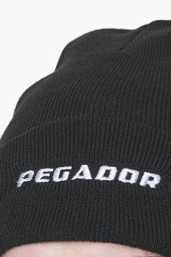 Logo Beanie Black White 9 Logo Beanie Black White -Pegador® dPGDR BUILT TO LAST E COMMERCE MENS HATS9401
