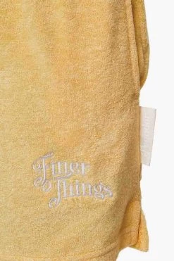 Camucia Frottee Shorts Golden Sun -Pegador® detail PGDR BLACKFRIDAY 2023 WMNS18952